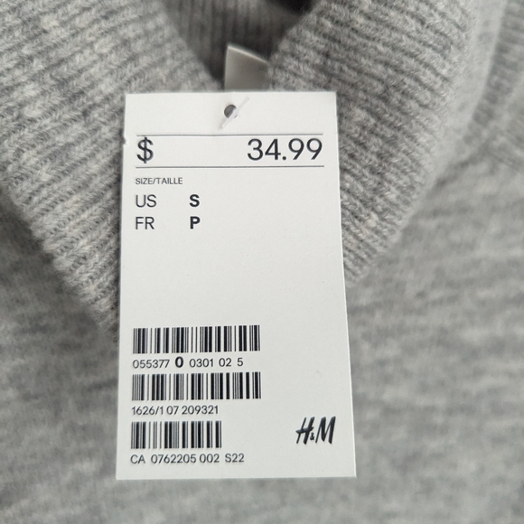 NWT H&M Turtleneck Sweater Dress - Picture 3 of 4